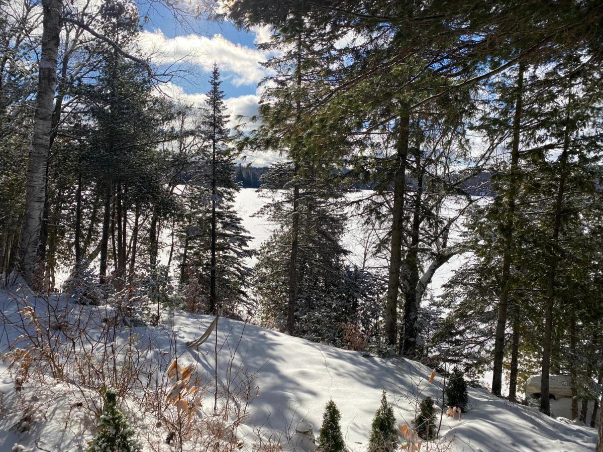 Le Petit Chalet Sur Le Lac Sainte-Marguerite-du-Lac-Masson Exterior foto
